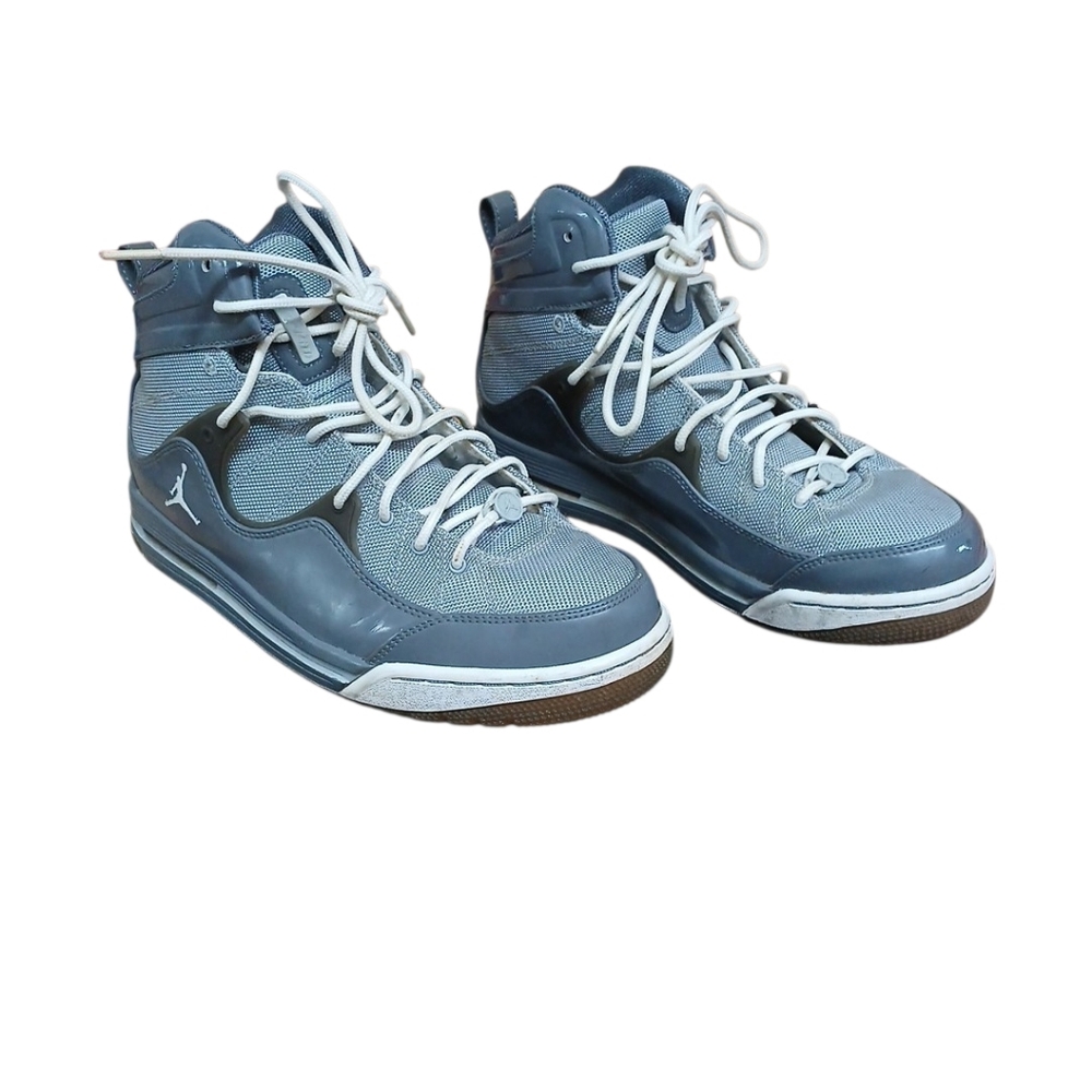 Nike Air Jordan Flight TR 97 Blue and White Sneakers Size 9